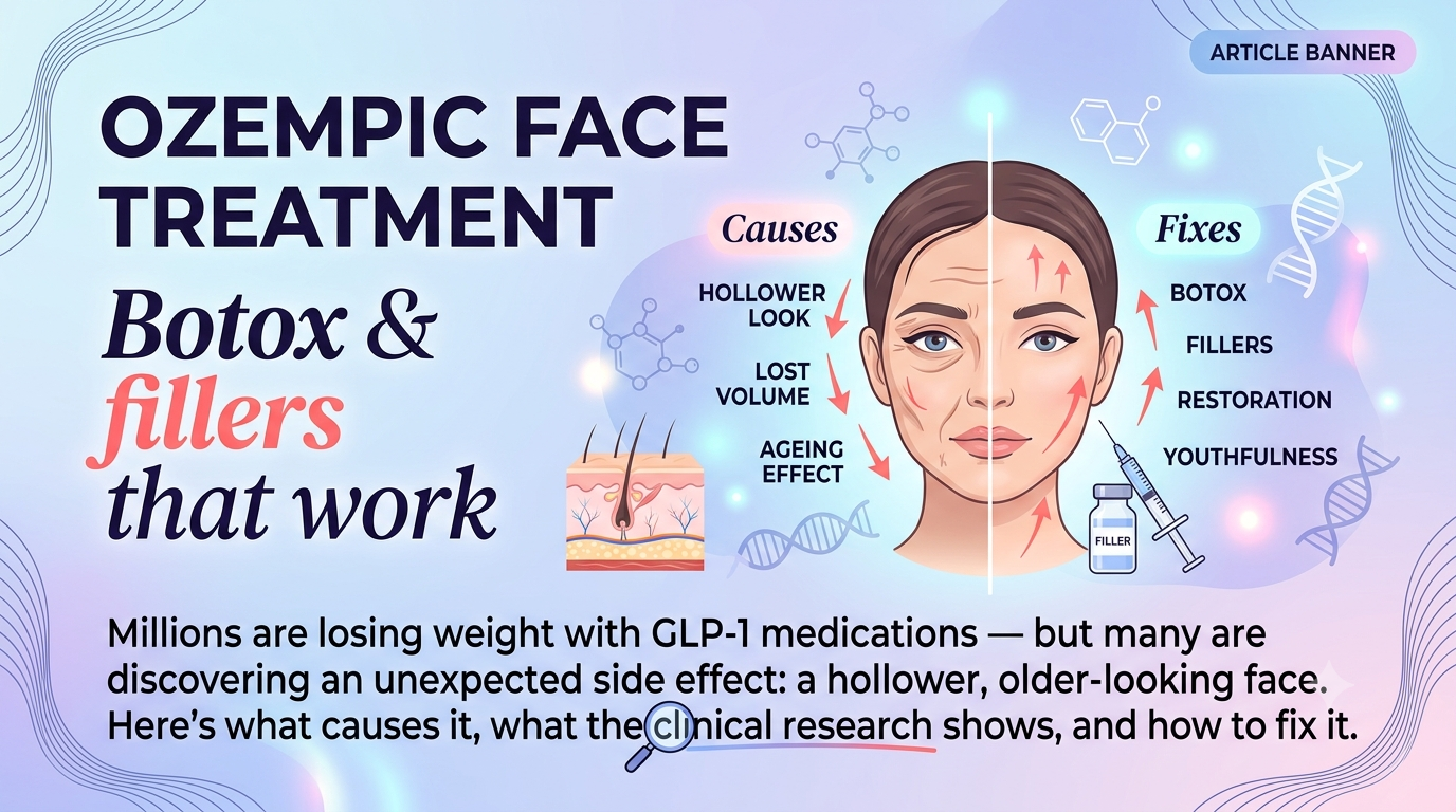 Ozempic face treatment: Botox & fillers that work